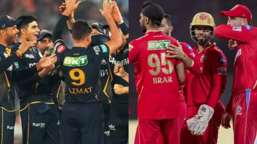 Gujarat Titans Vs Punjab Kings face off against each other in IPL 2025 high-score match