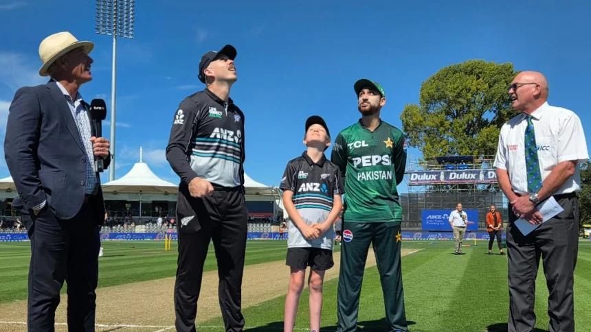 New Zealand vs Pakistan Coin toss before 2nd T20I