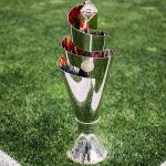 UEFA Nations League 2025 Trophy.