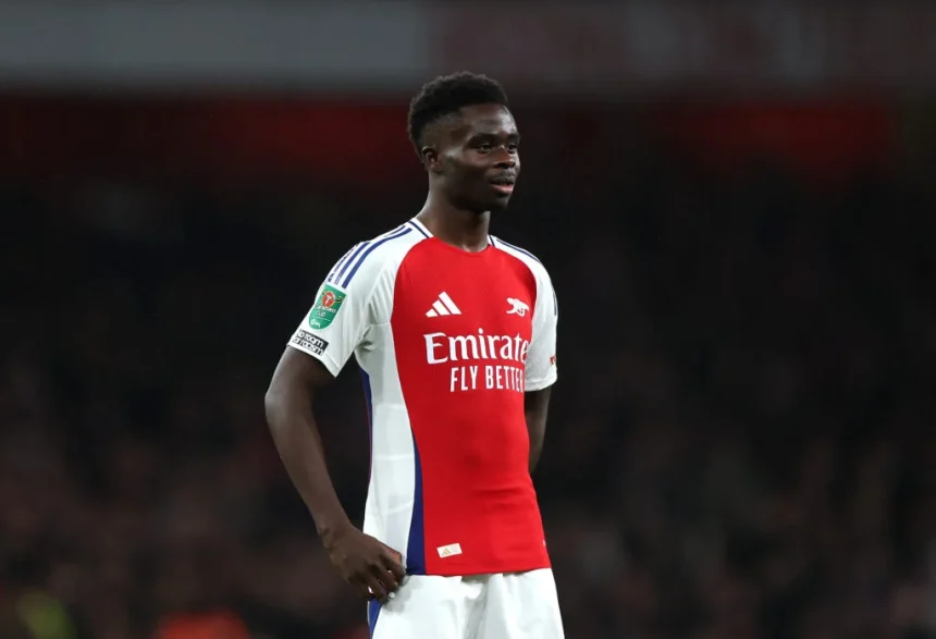 Bukayo Saka all Set to return for Arsenal against Fullham.