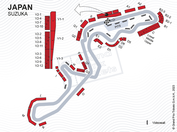 Lenovo Japanese Grand Prix 2025 Suzuka Track